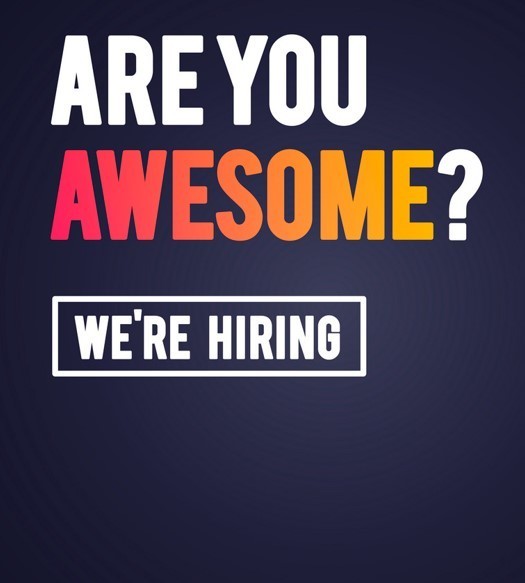 We're Hiring